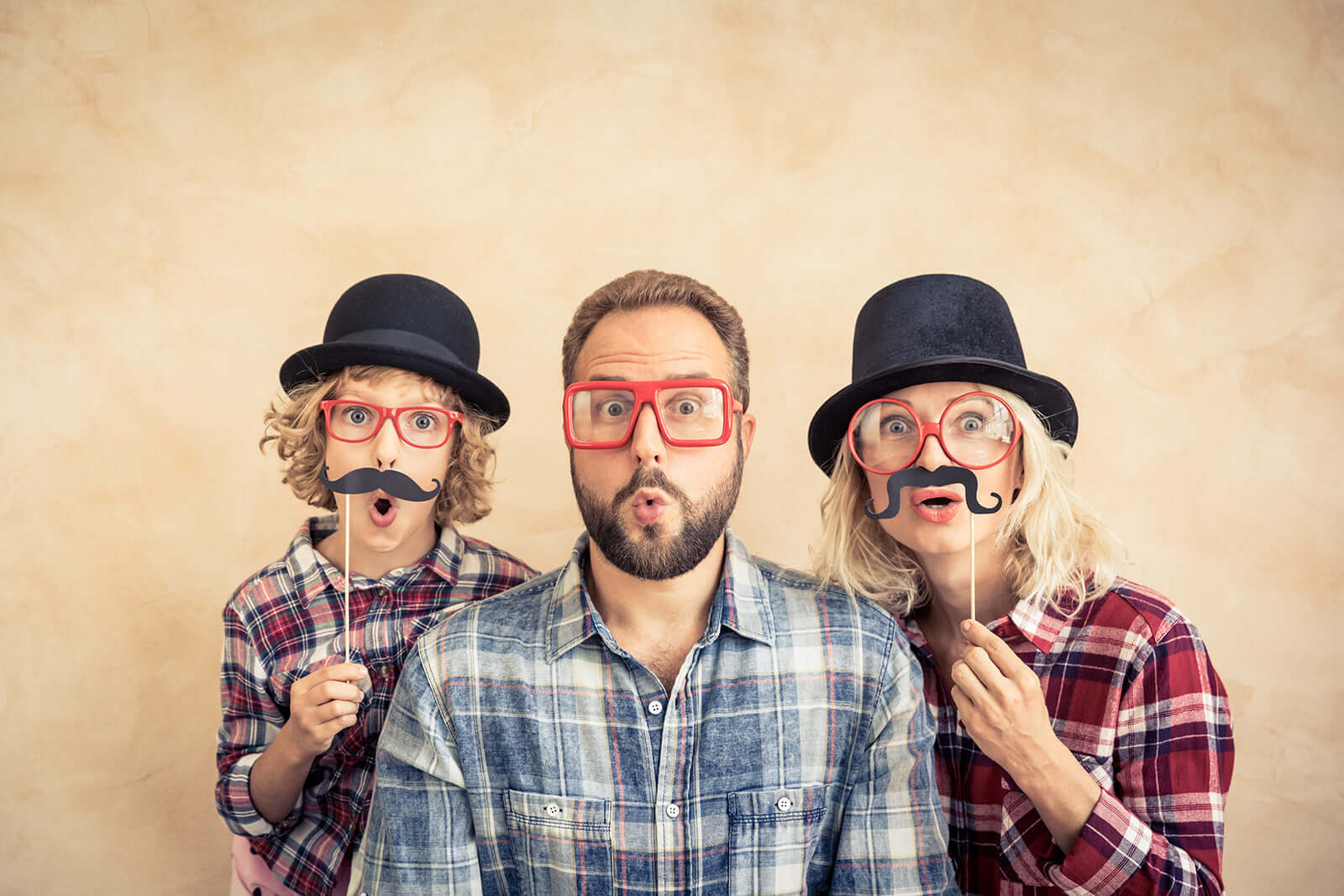 fotobox fun glases and beard